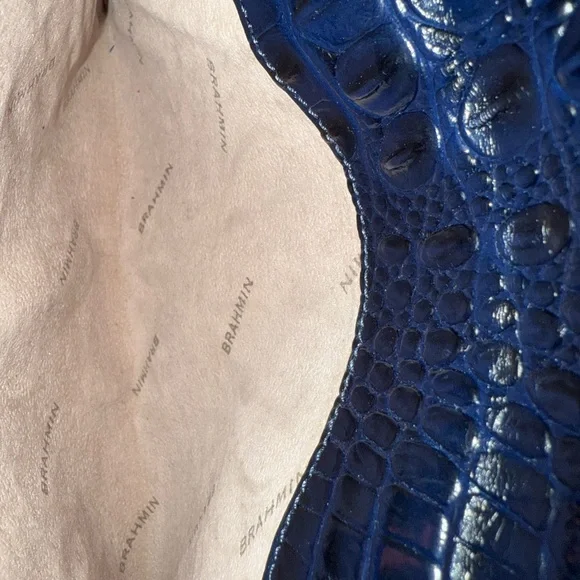 BRAHMIN Envelope Clutch - Navy/Black - Picture 7 of 7